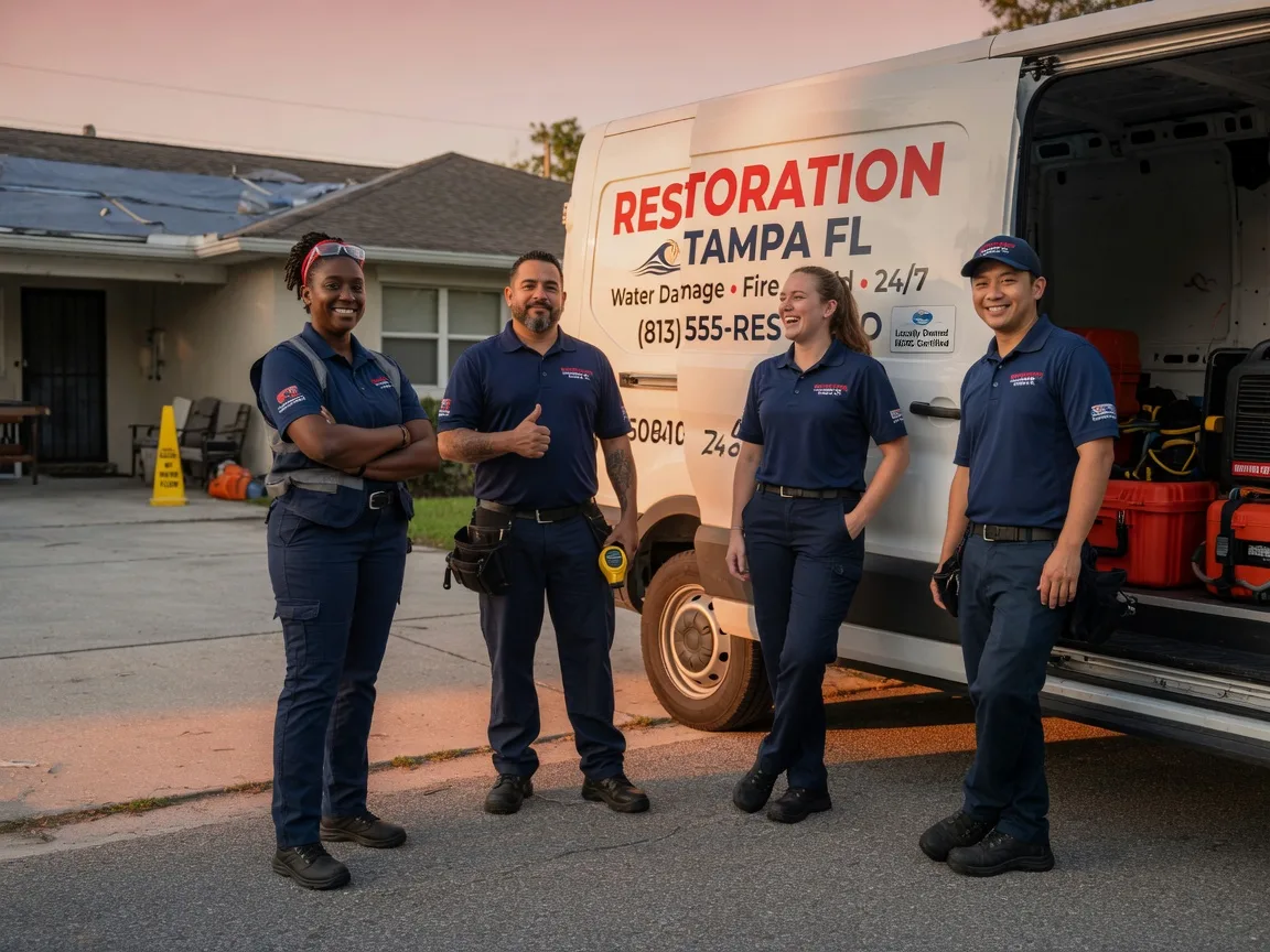 Water Damage Restoration company in Van Buren, AR